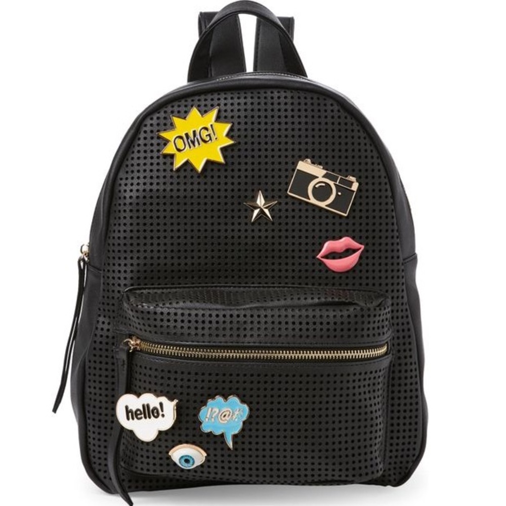 NWOT Imoshion Pin-Accented Mini Backpack